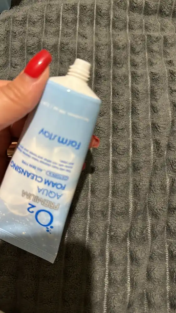 Очищающая кислородная пенка Farmstay O2 Premium Aqua Cleansing Foam для умывания лица