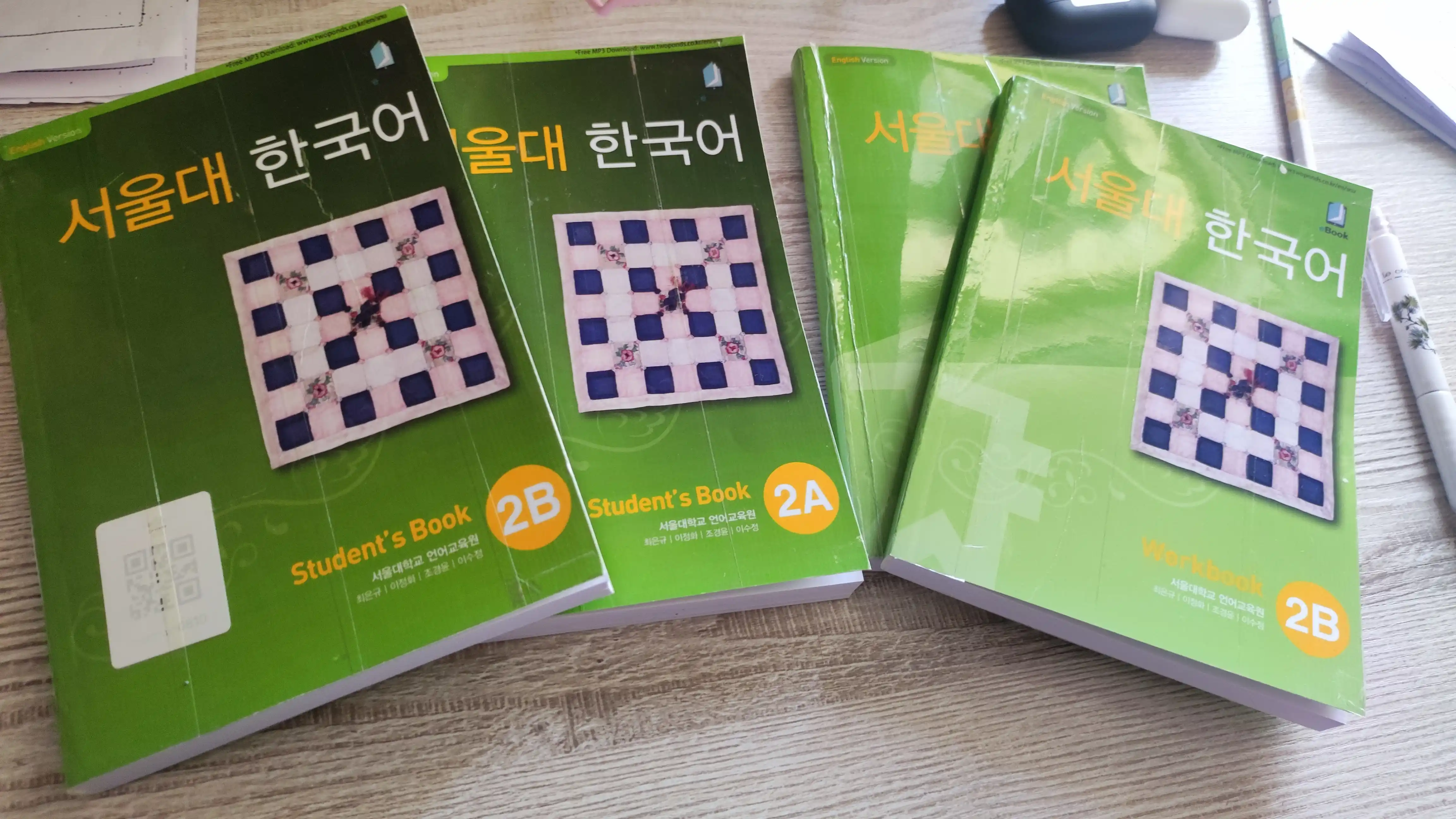 Учебник Seoul University Korean, для студентов, корейский язык 1A,1B,2A,2B, 3A, 3B, 4A, 4B
