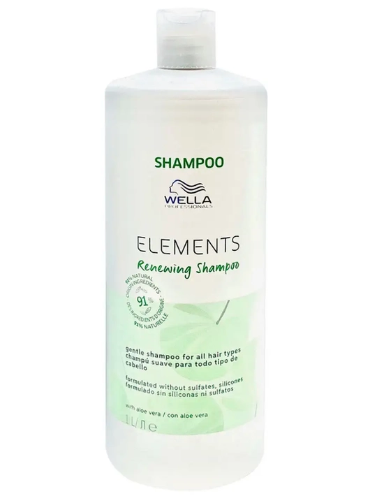 Wella Pro ELEMENTS Renewing Обновляющий шампунь для волос 1000 мл - 
