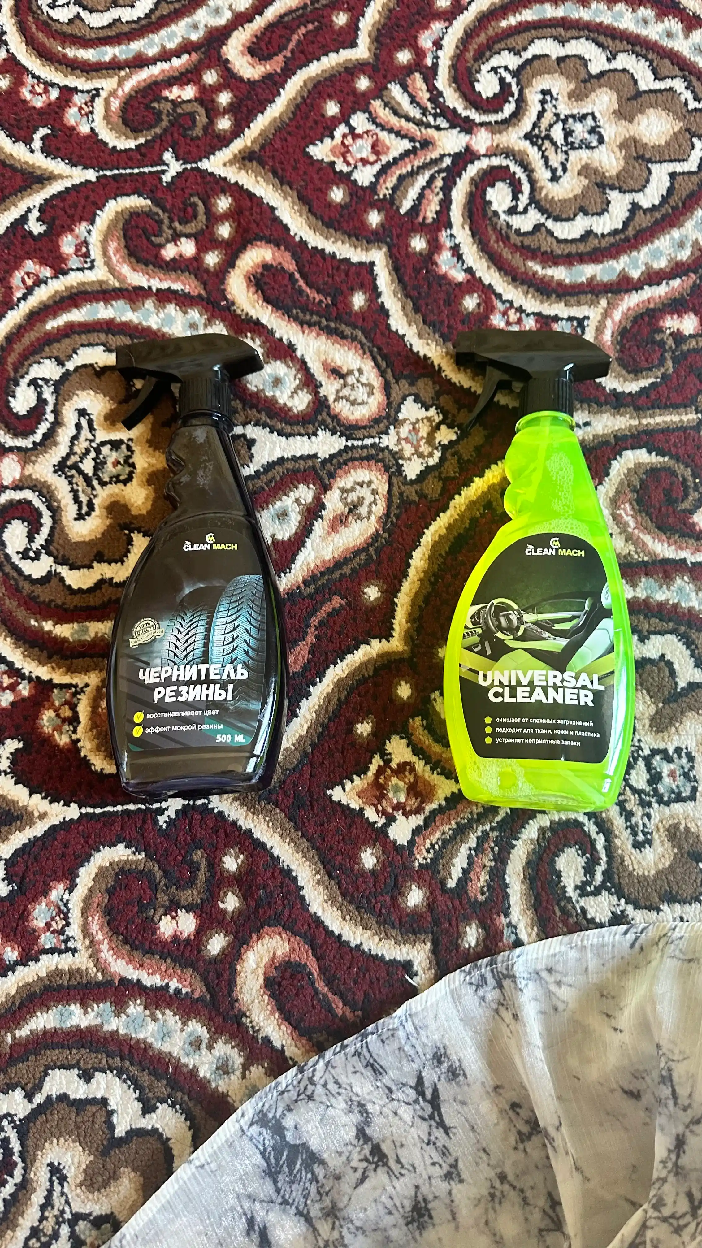 Shinalarni qoraytirgich Clean-Mach, avtokimyo, 500 ml