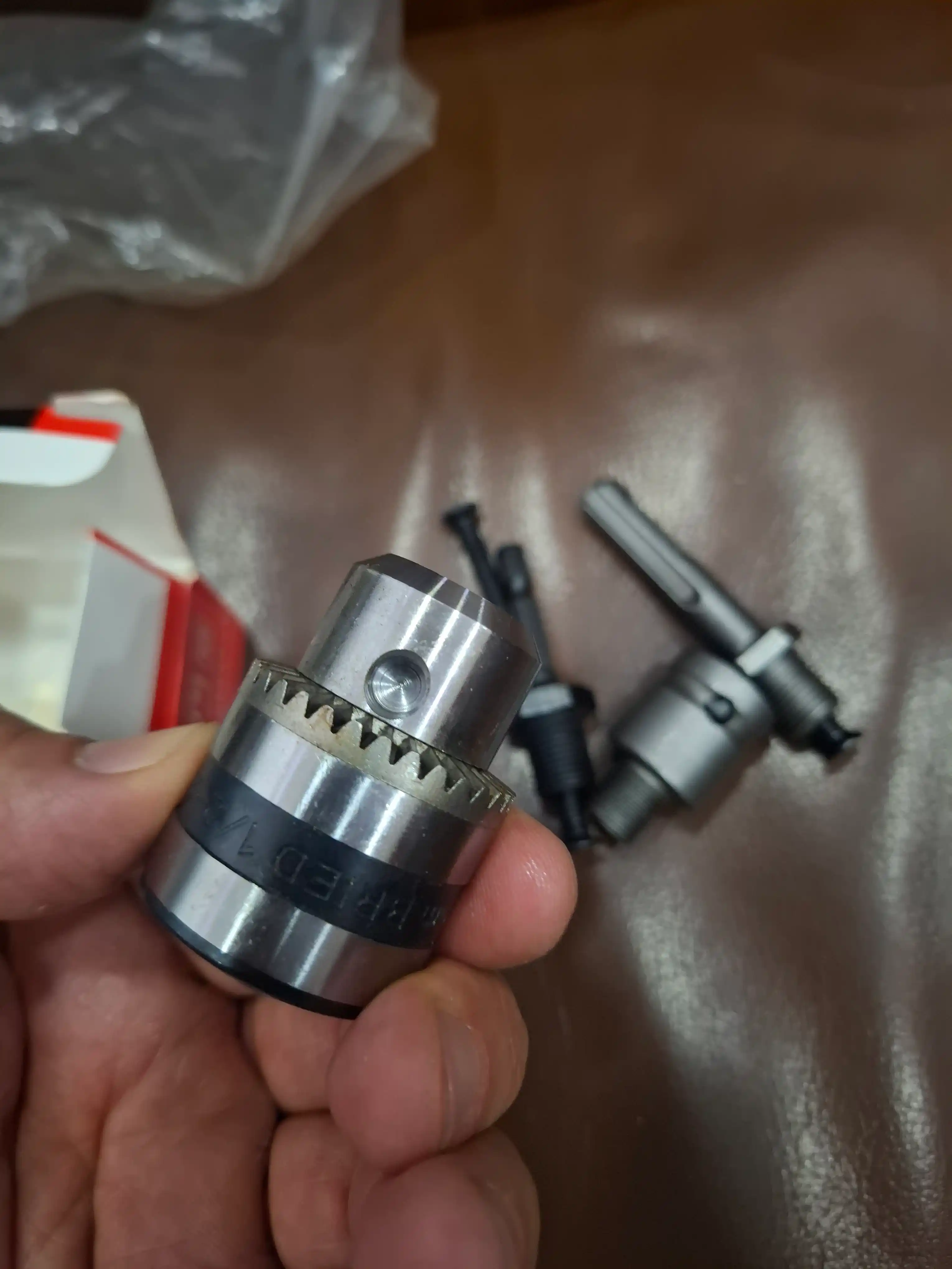 Bolg'a matkapi uchun adapter bilan tez siqish kartriji, M14 mil uchun ip o'lchami