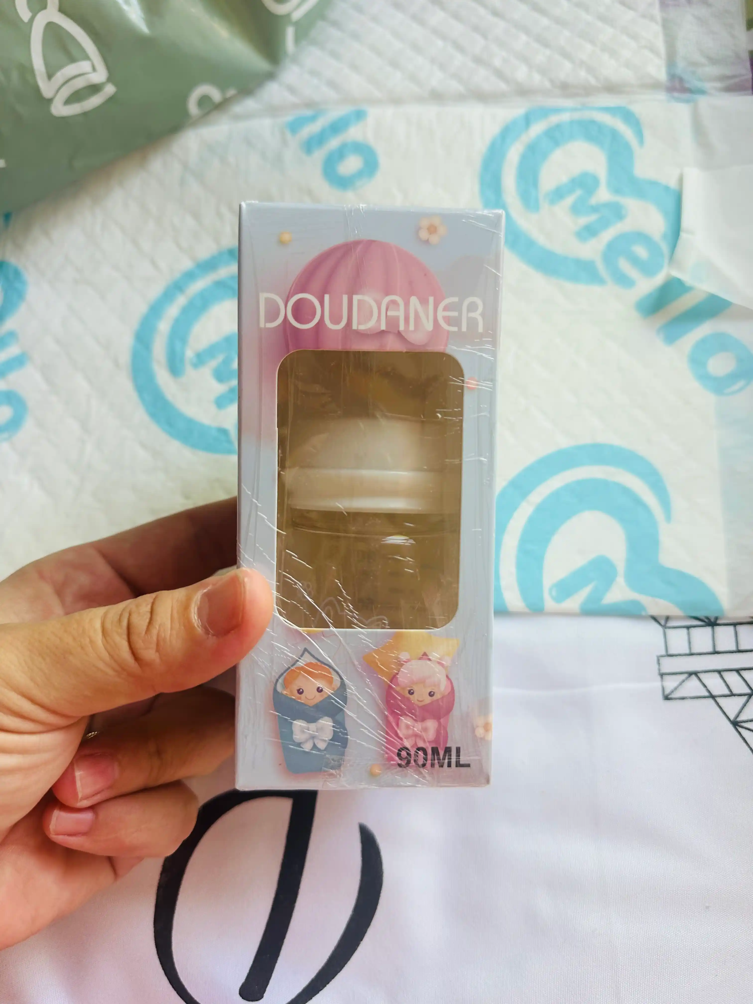 DOUDANDER kolikaga qarshi shisha chaqaloq shishasi, 120ml, 90ml