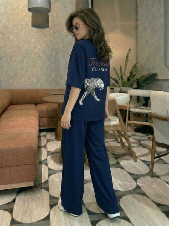 Ayollar dvoykasi. Ikki qismli sport kostyumi "PANTHERE" oversize 46-52
