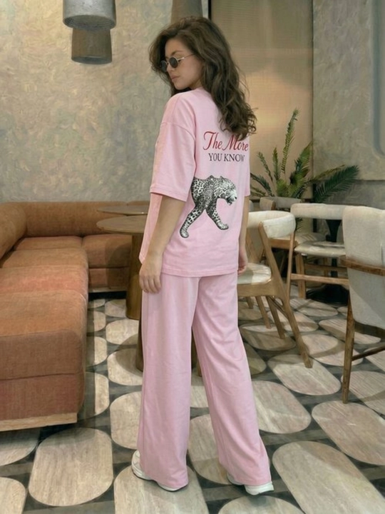 Ayollar dvoykasi. Ikki qismli sport kostyumi "PANTHERE" oversize 46-52
