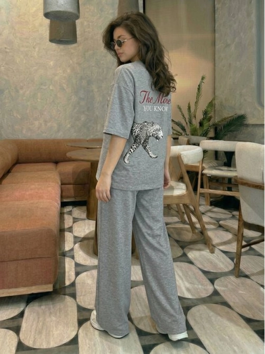 Ayollar dvoykasi. Ikki qismli sport kostyumi "PANTHERE" oversize 46-52