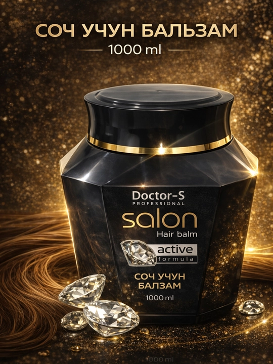 Бальзам для волос Doctor-S PROFESSIONAL, с коллагенами, для повреждённых волос, 1500 мл - 