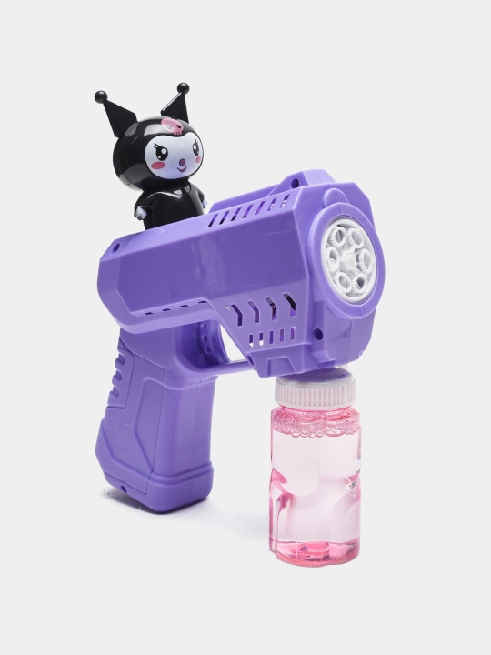 Sovun pufaklari generatori bolalar uchun, batareyali BUBBLE GUN