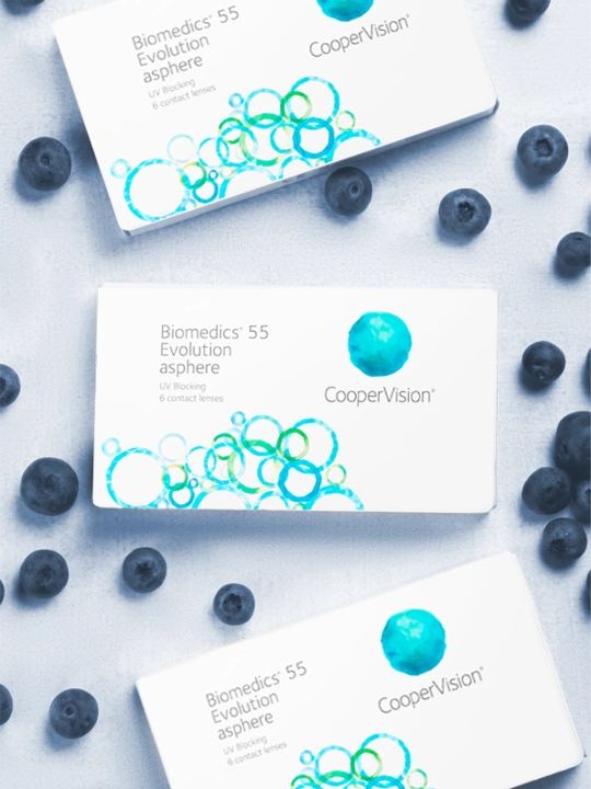 Контактные линзы Biomedics 55 Evolution asphere