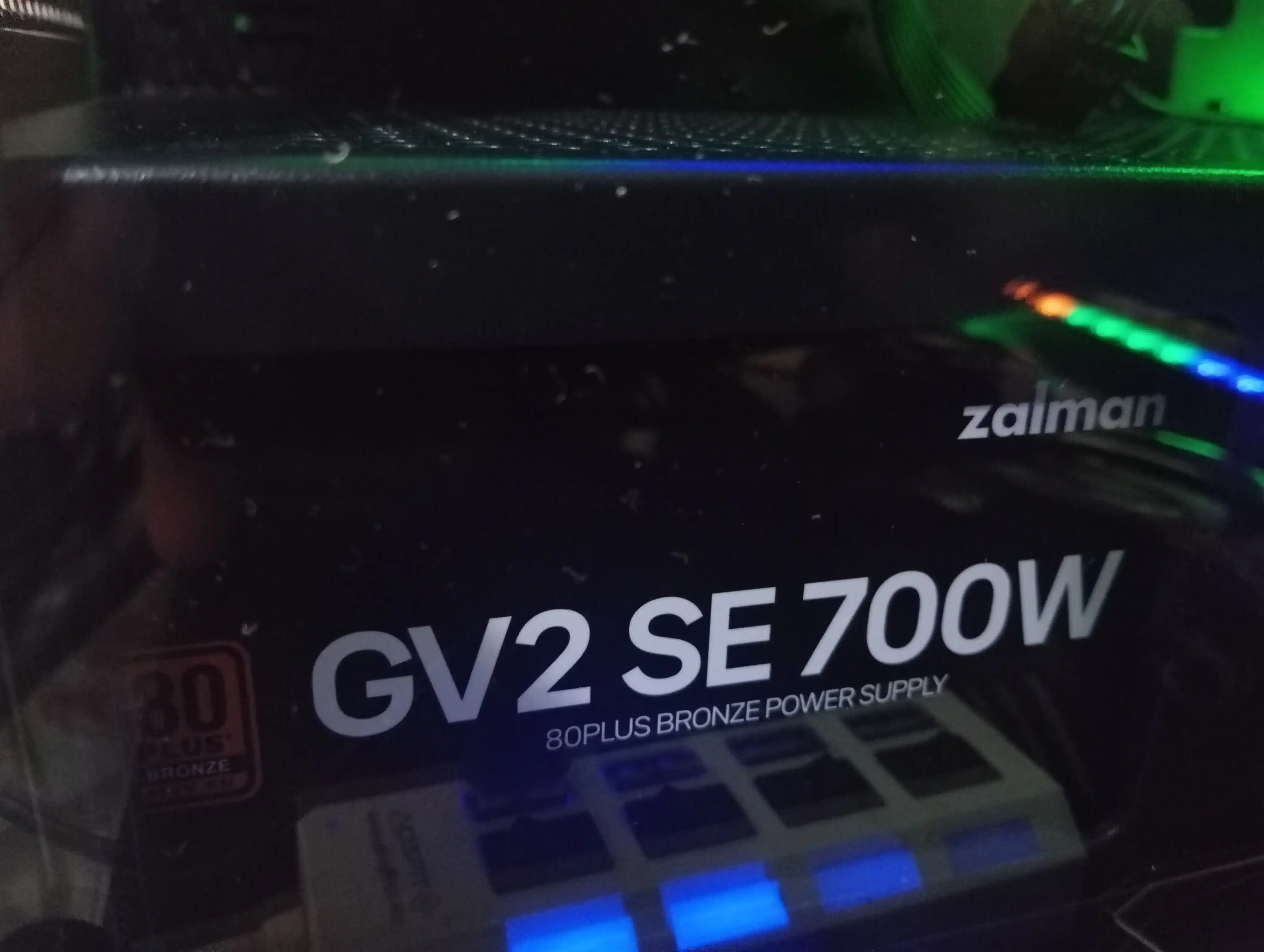 Блок питания Zalman GV2S 700-800w 88%, 80+ Bronze, 120мм, 1xMB 24pin