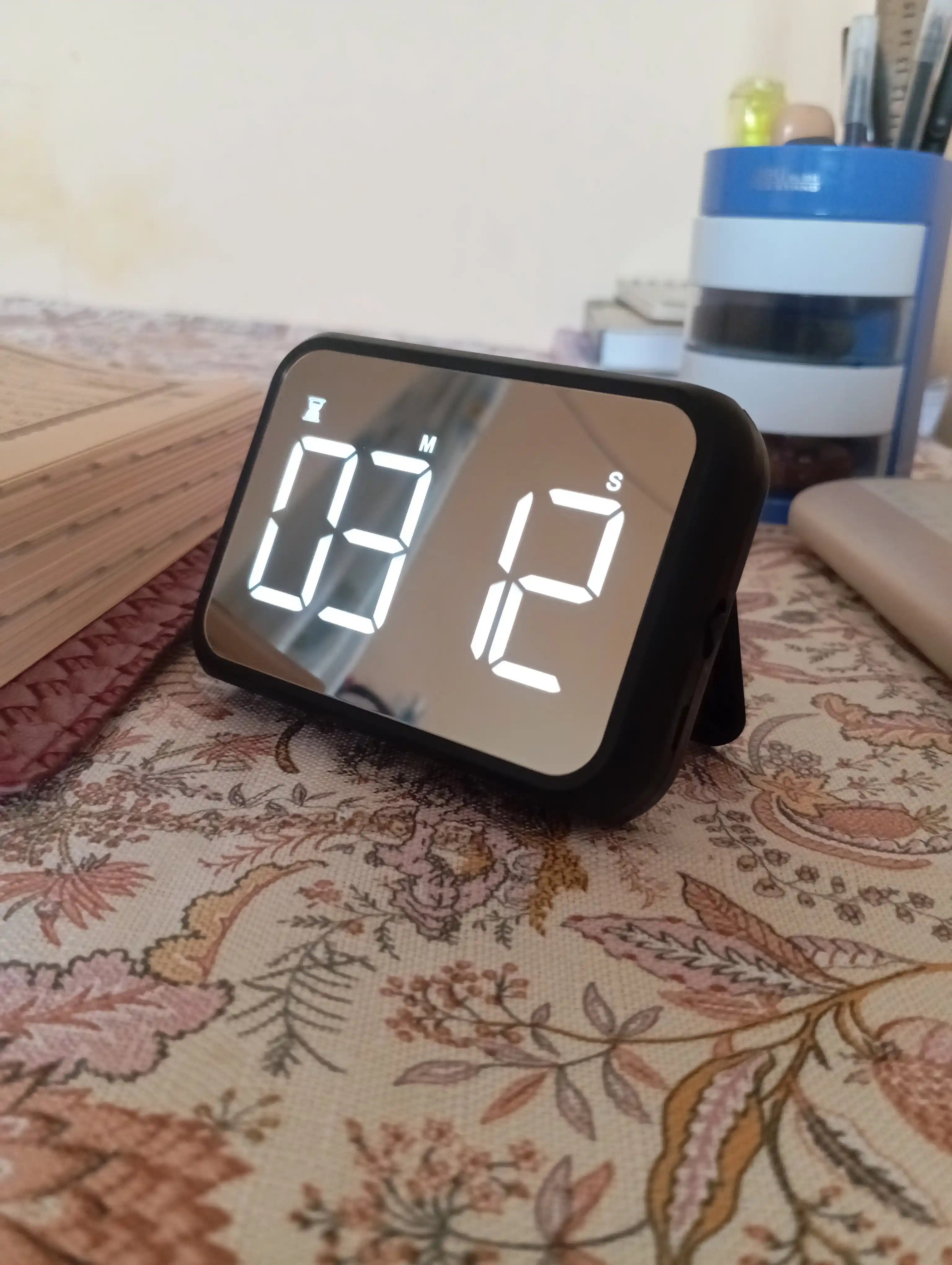 Таймер, кухонный секундомер, на магните, с подставкой