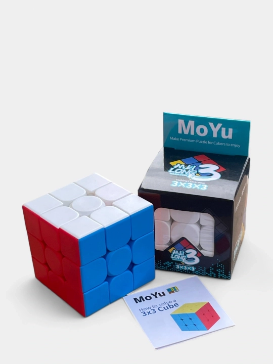Boshqotirma rubik kubigi 3x3 MoYu, rivojlantiruvchi o'yinchoq, antistress o'yinchoq - 