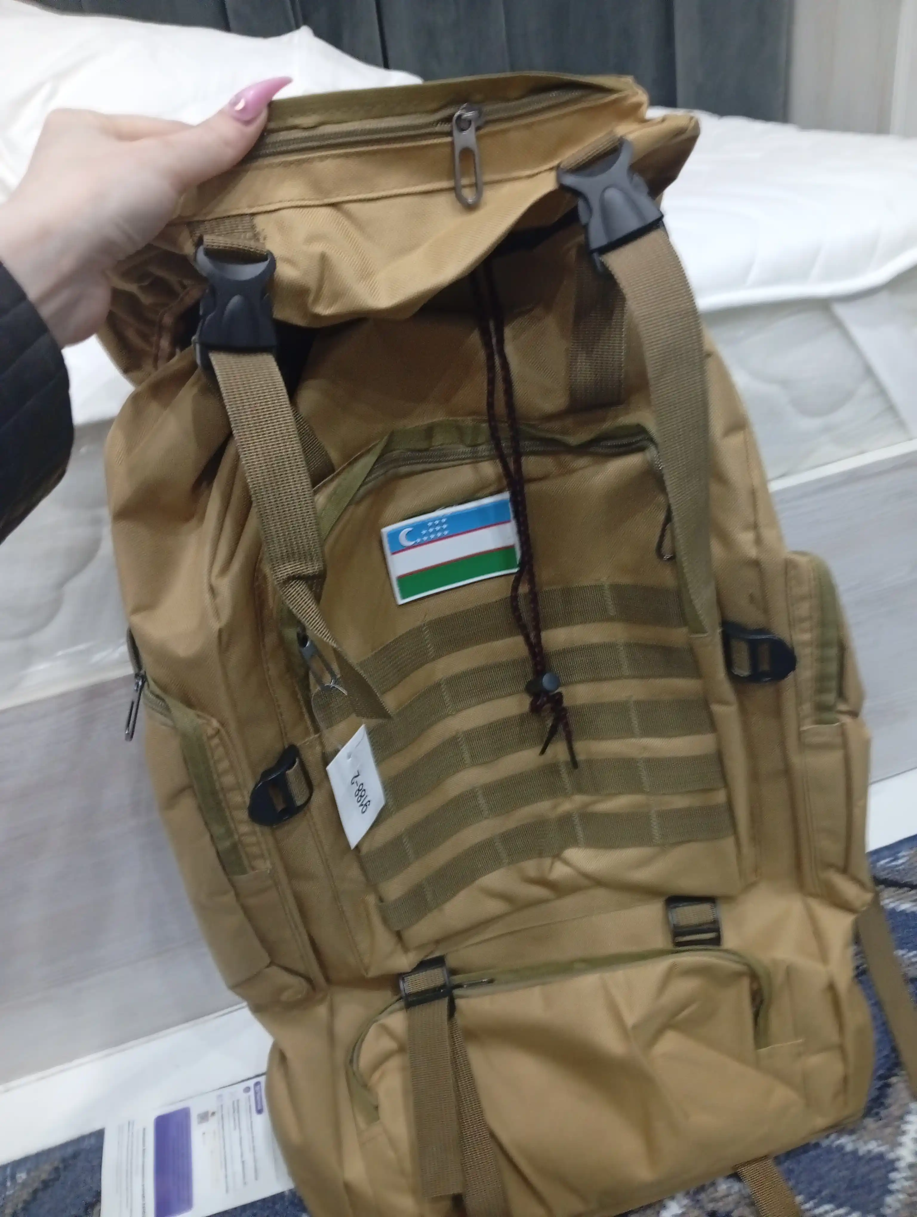 Maxsus kuchlar taktik ryukzagi SpecialForce, mustahkamlangan, MOLLE tizimi bilan