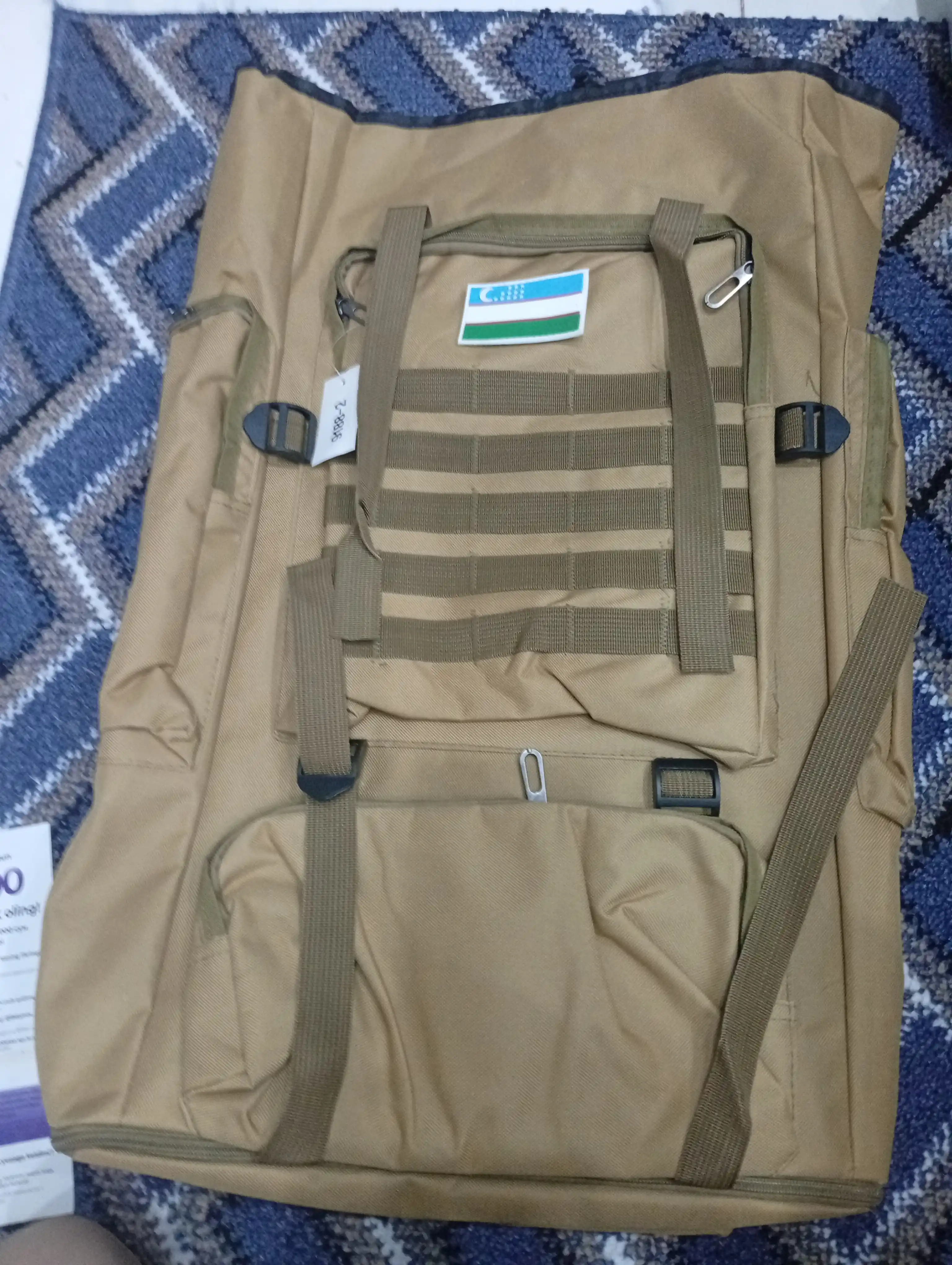 Maxsus kuchlar taktik ryukzagi SpecialForce, mustahkamlangan, MOLLE tizimi bilan