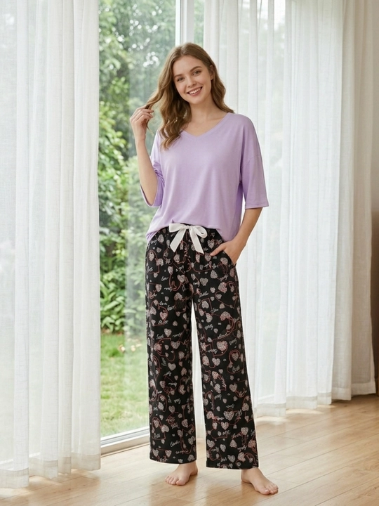 Uy kiyimi,qulay uy kiyimi, yozgi pijama, ayollar kiyimi, yumshoq mato pijama, shortli - 