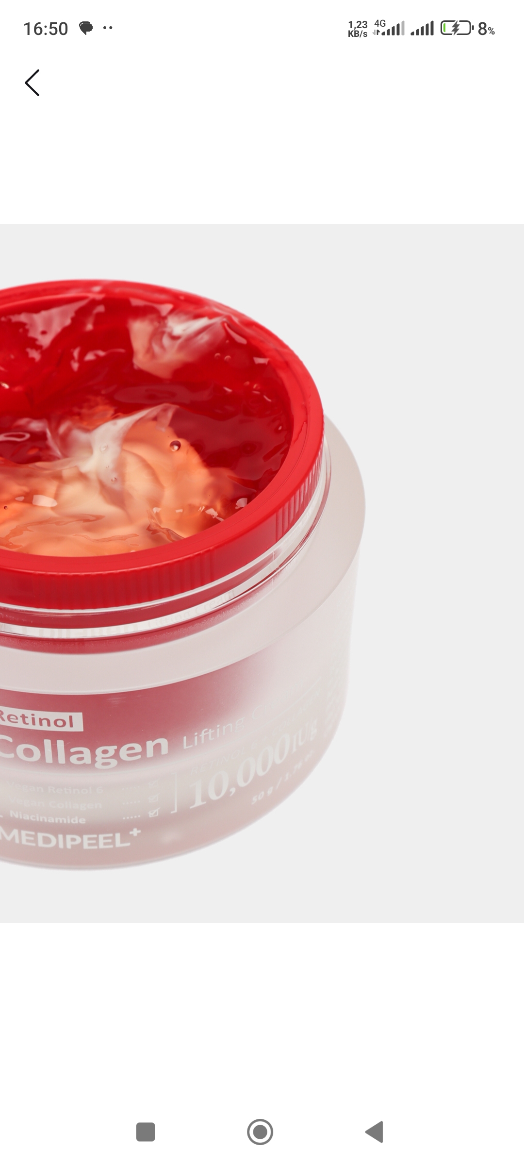 Retinol va kollagen ko'taruvchi krem Medi-Peel Retinol Collagen Lifting Cream, 50 ml