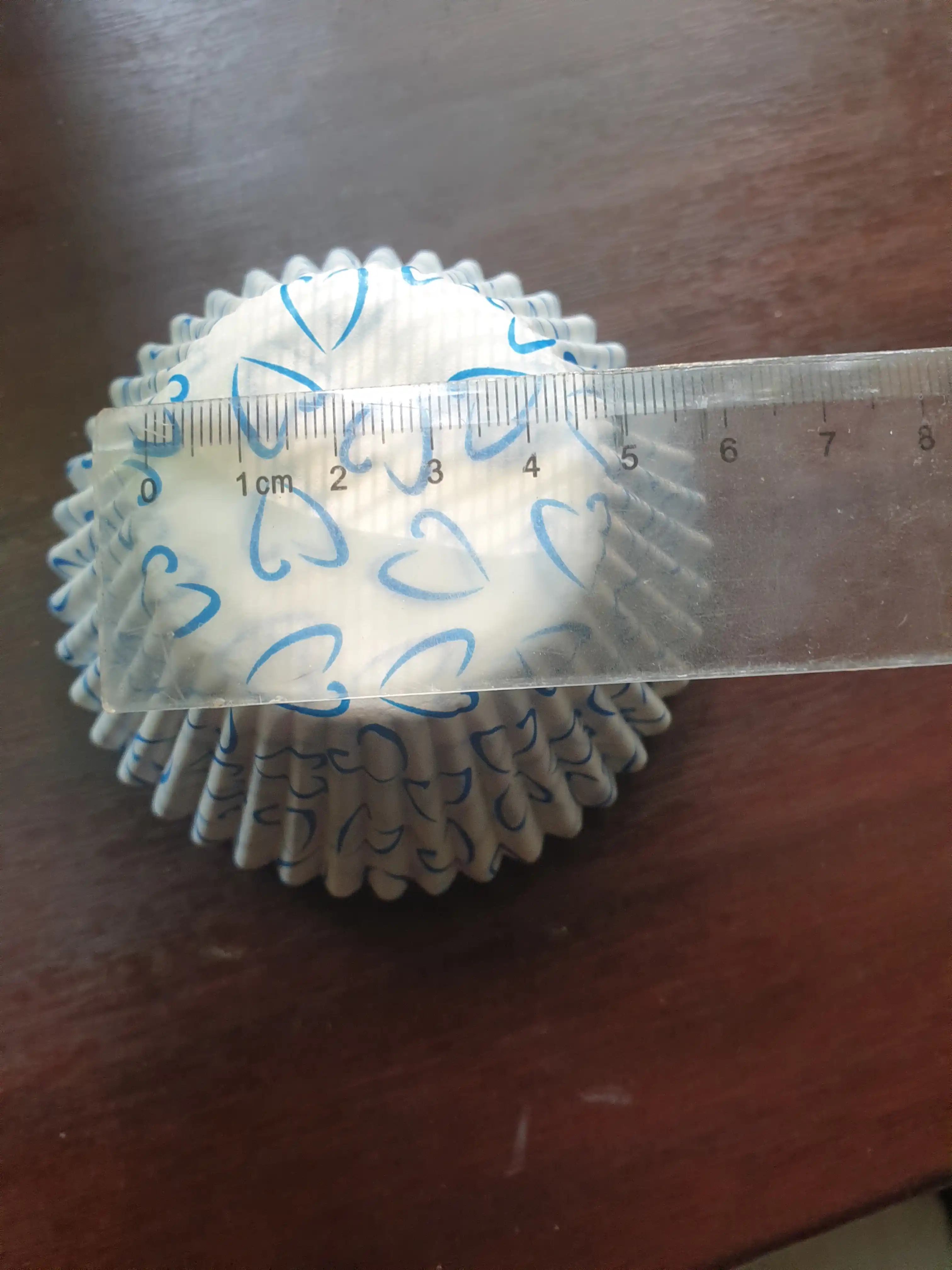 Keks qog'oz qoliplari 50 dona 13 sm | Diametri 9 sm pech uchun