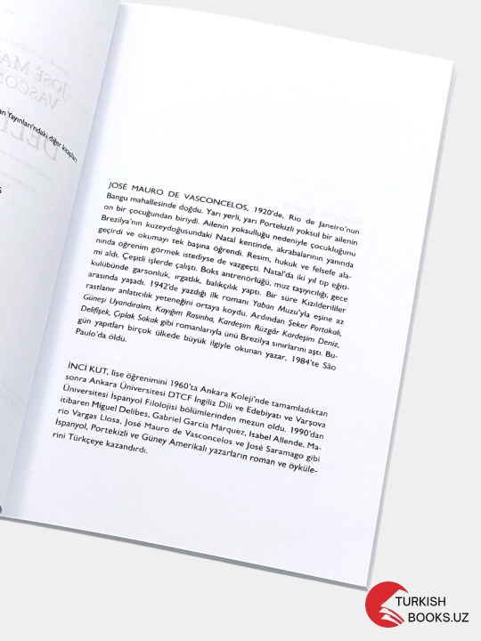 José Mauro de Vasconcelos — Duygusal Romanlar Seti — 3 Kitap turk tilida