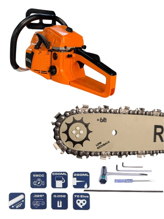 Benzinli arra ROYAL 58CC