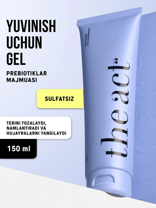 The Act Husnbuzarlardan yuzni yuvish uchun tozalovchi gel, 150 ml