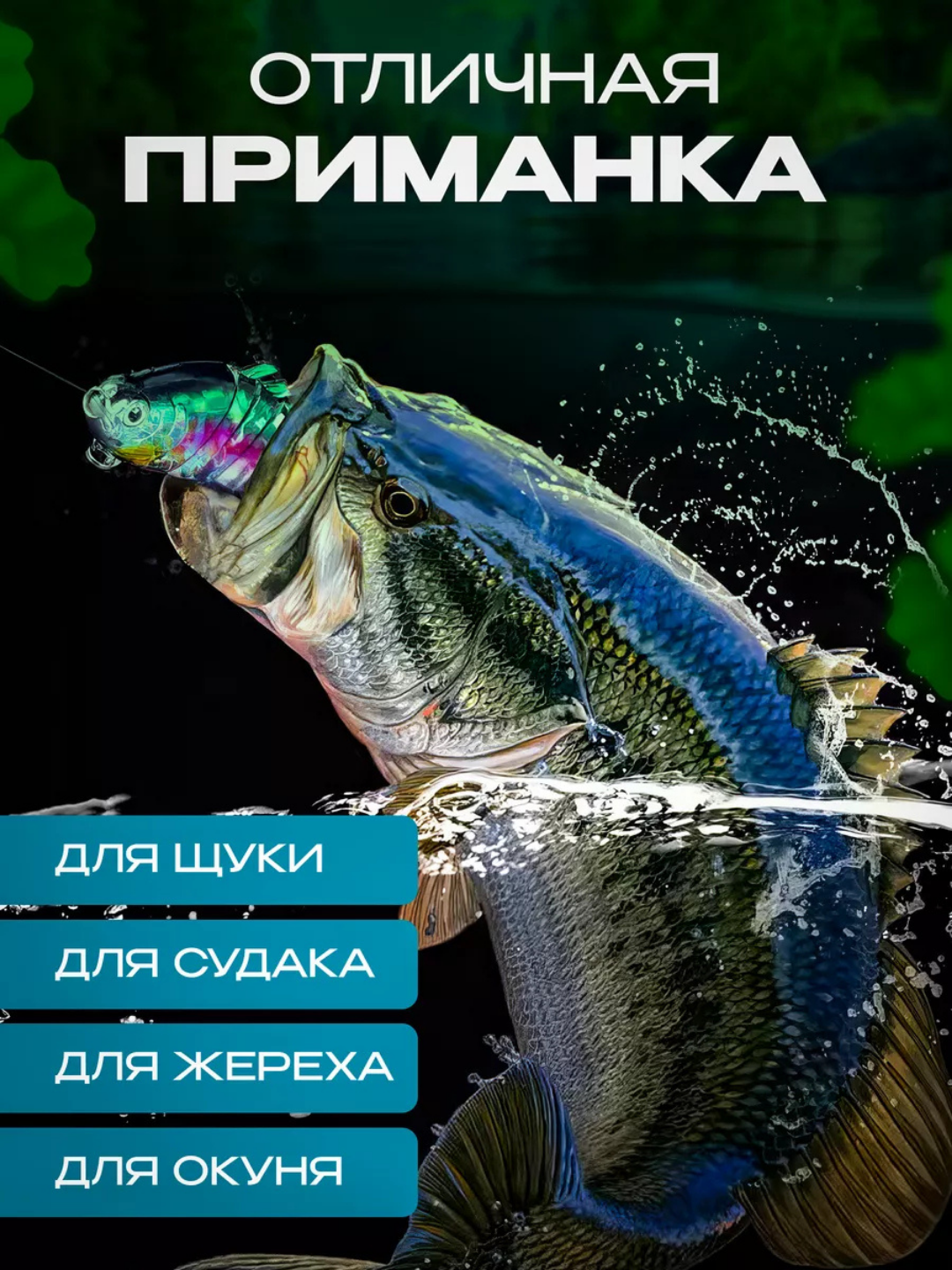 Воблер для хищной рыбы