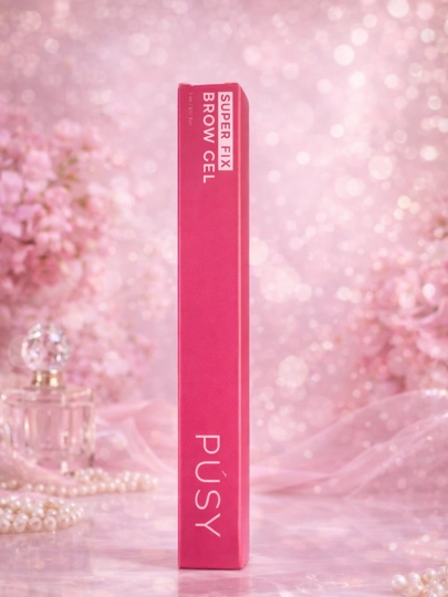 Фиксатор, гель для формирования бровей, без цвета, Super Fix Brow Gel  PUSI