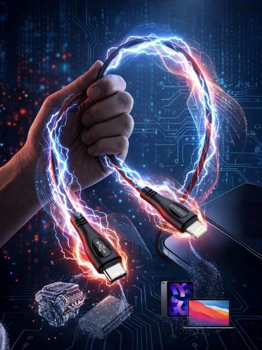 Кабель для быстрой зарядки Borofone BX98 Type-C на Lightning, PD 27W