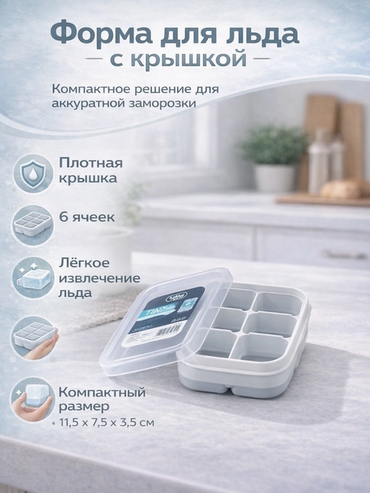 Qopqoqli muz uchun forma - 