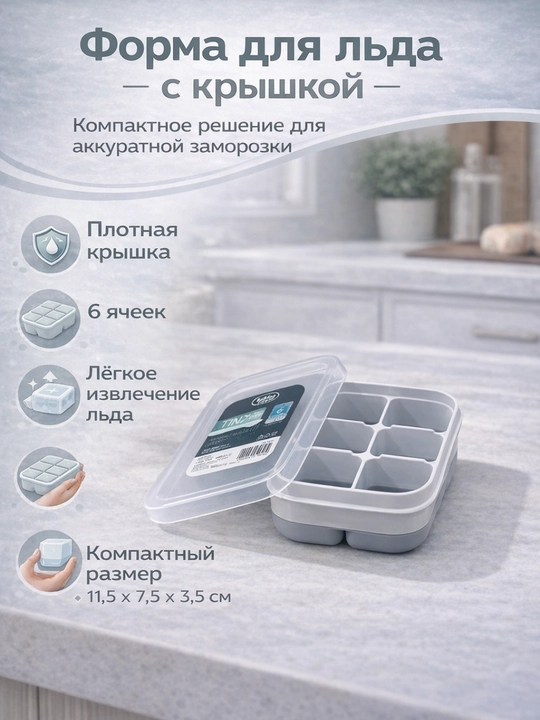 Qopqoqli muz uchun forma - 