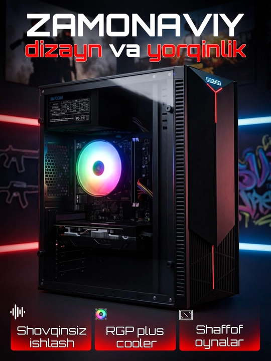 Игровой Компьютер - i5-2400, SSD 128GB-1TB, RX 580/GTX 1050Ti/GTX 1660/DDR3-8 GB