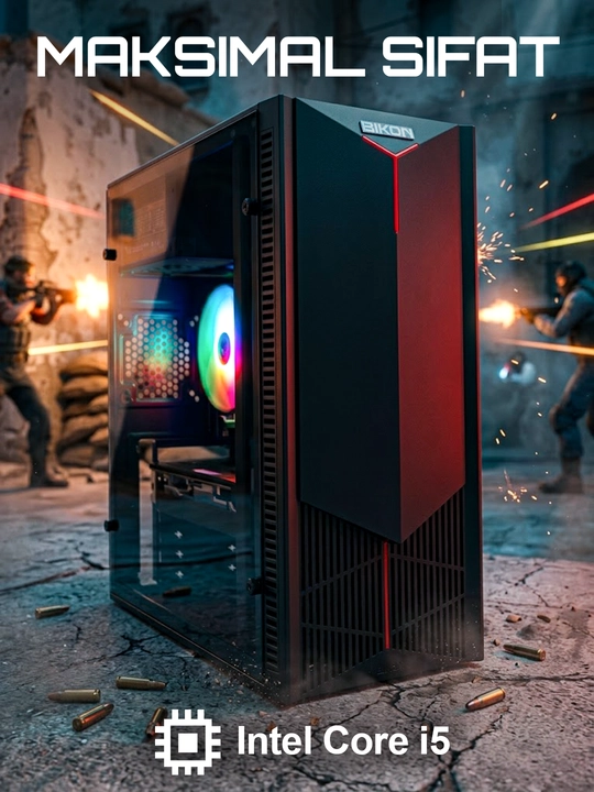 Игровой Компьютер - i5-2400, SSD 128GB-1TB, RX 580/GTX 1050Ti/GTX 1660/DDR3-8 GB