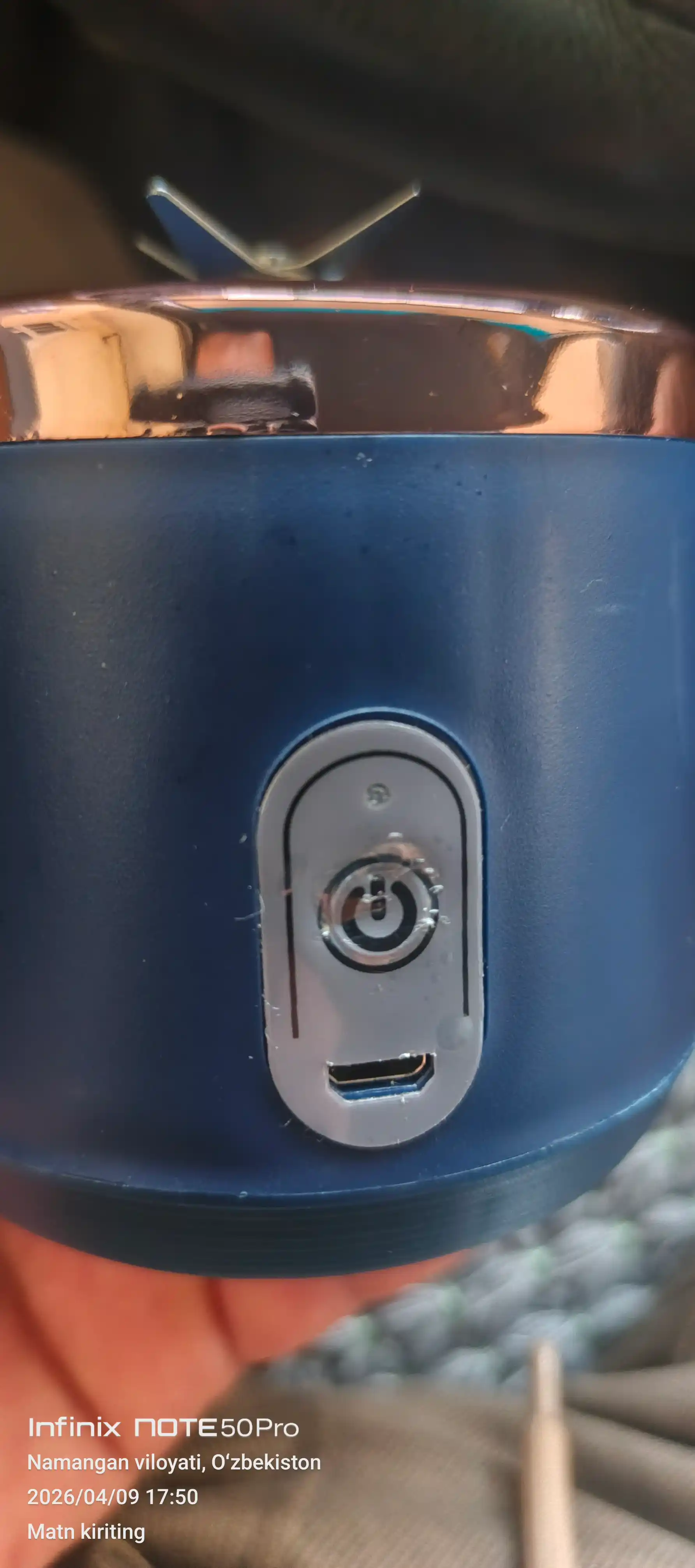 Smuzi va kokteyllar uchun simsiz mini blender, ko'chma, elektr shaker