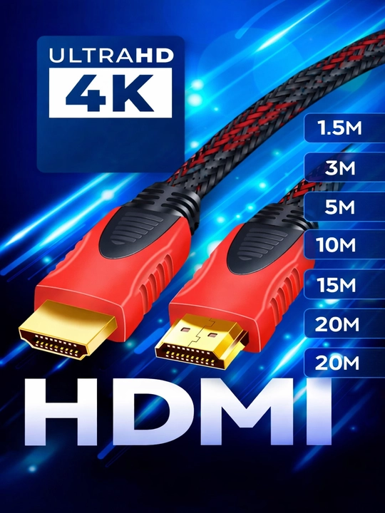 HDMI Кабель для телевизора и проектора универсал HDTV 1080P