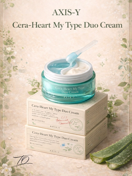 AXIS-Y Cera-Heart My Type Duo Cream — kombinatsiyalangan teri uchun ikki qismli krem - 