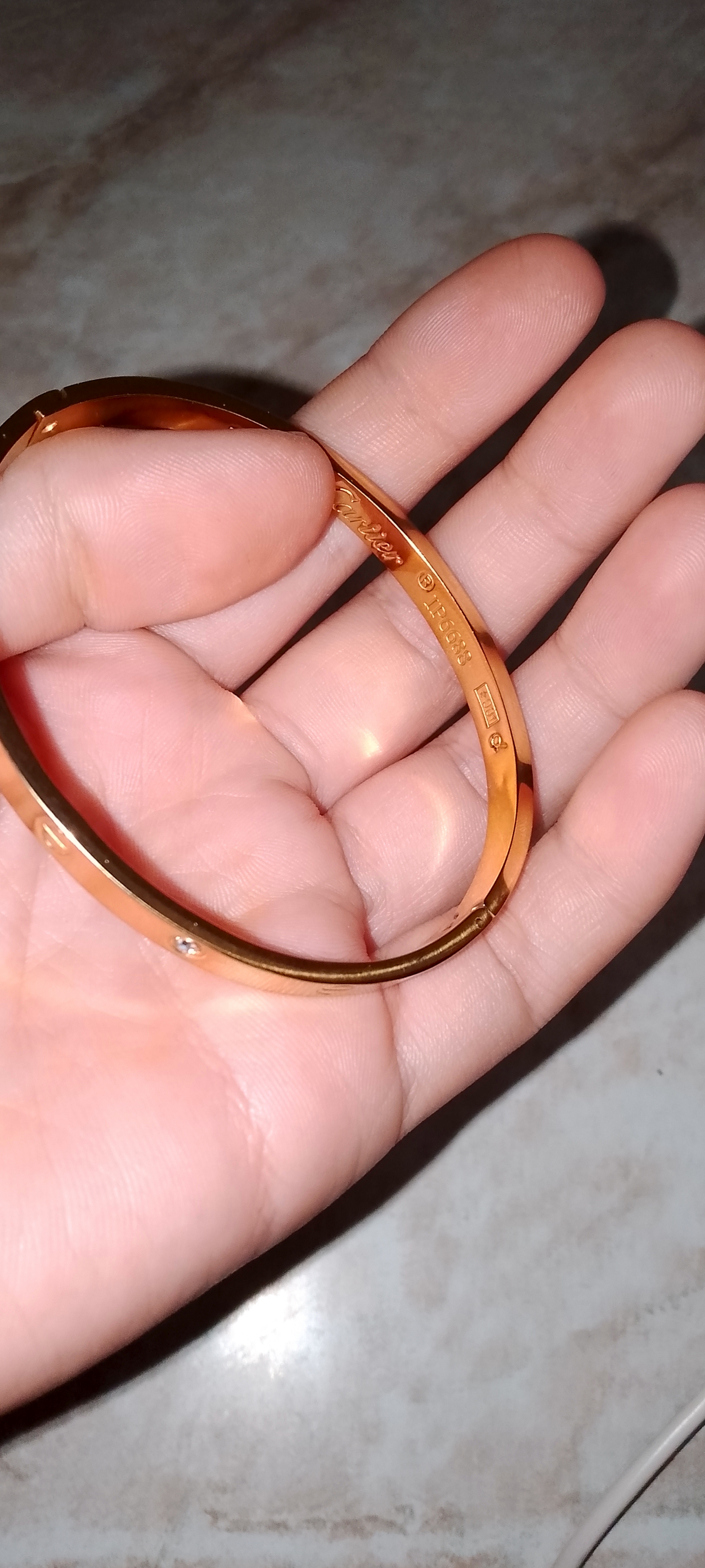 Браслет "Stainless Steel", женская бижутерия, в стиле cartier