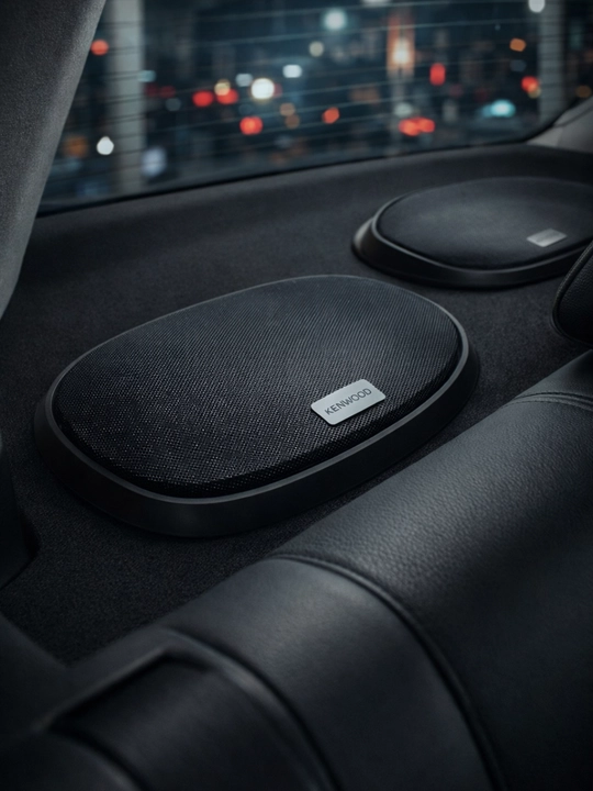 Авто колонки, KENWOOD KFC-HQ718 7x10 дюймов, 3-полосные, чёрные, 320 Вт, 2 шт