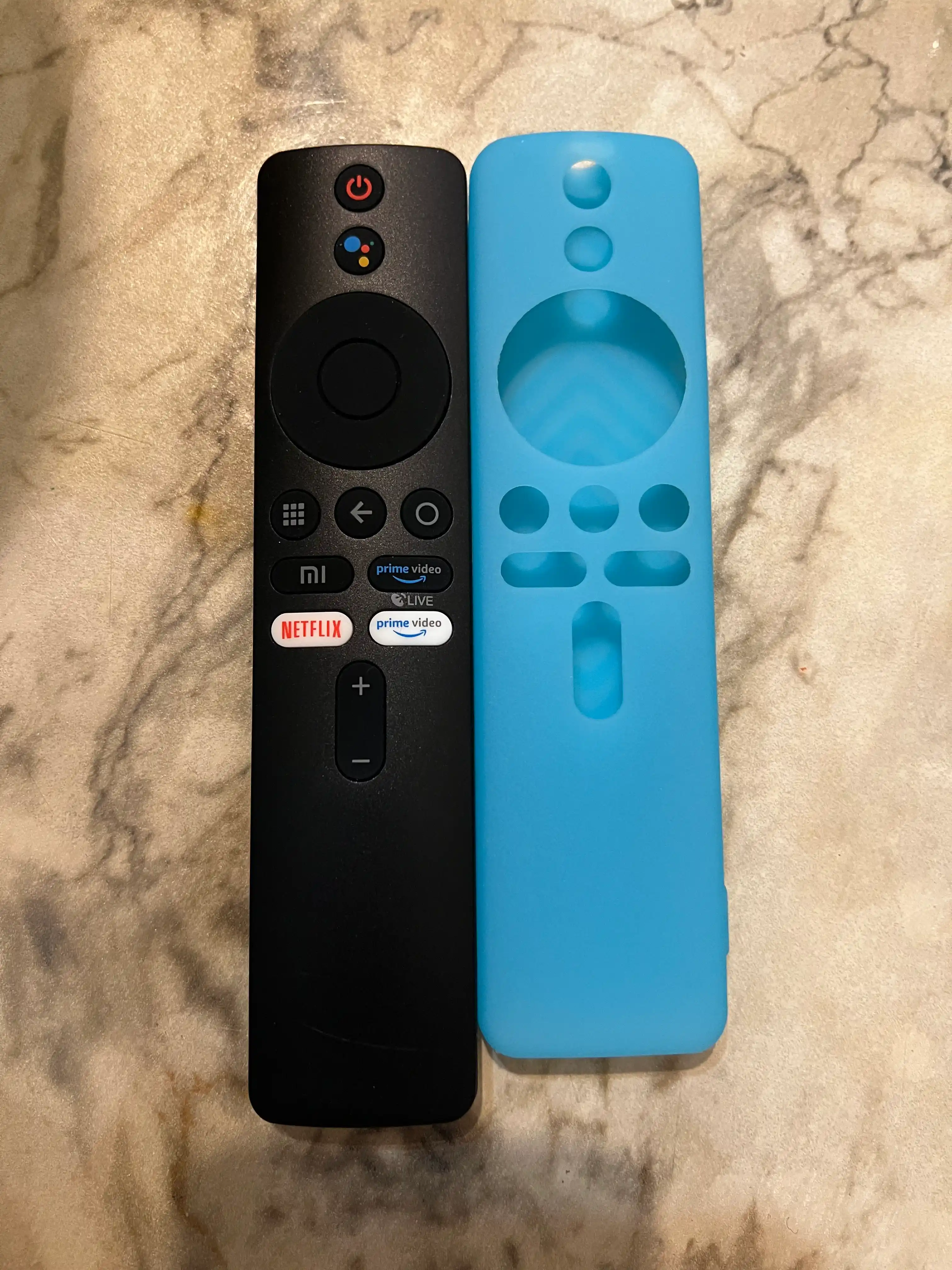 MI pult universal, pristavkalar, TV, Stick, Box uchun, ovozli buyruq bilan