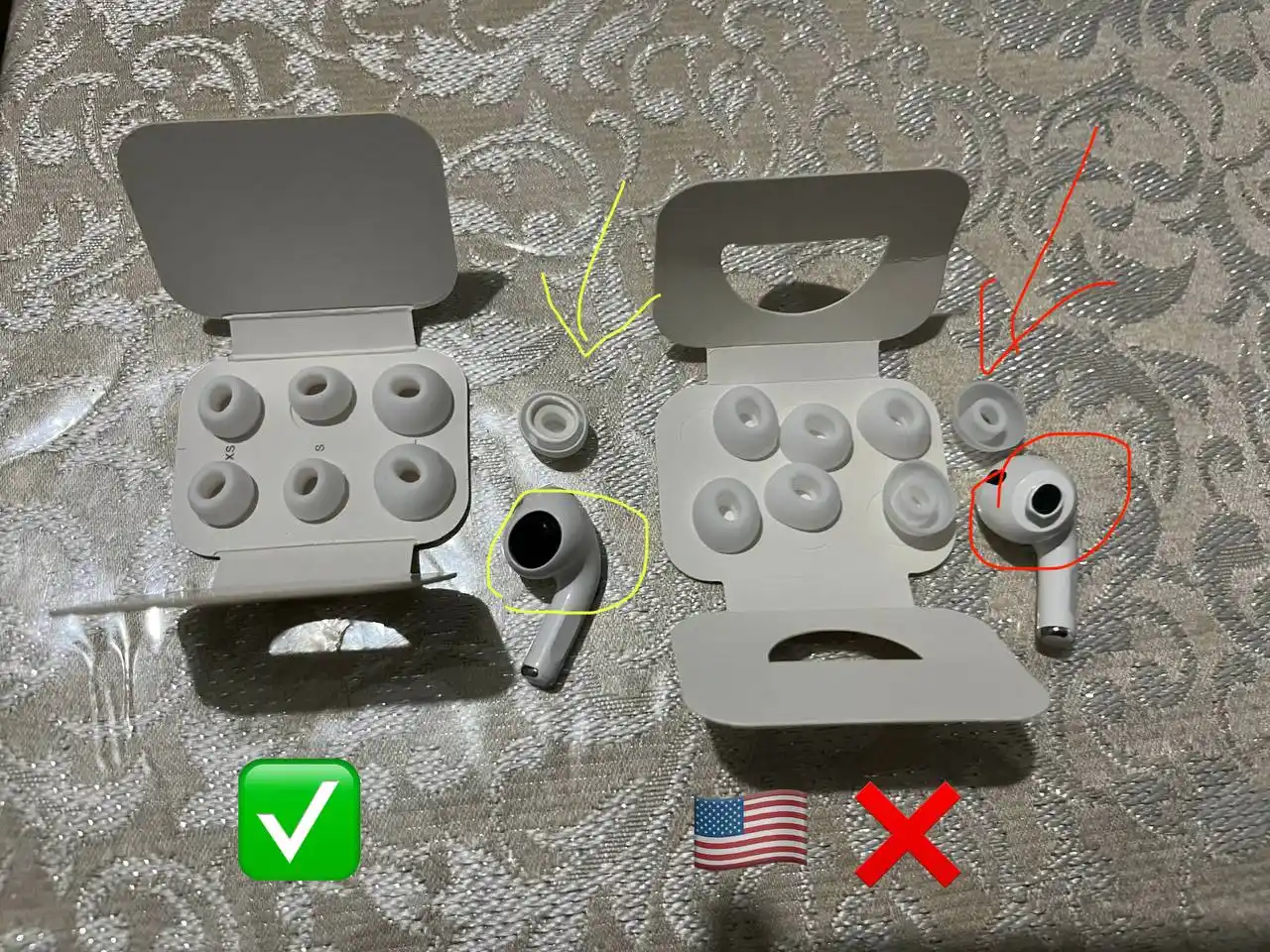 Simsiz quloqchin Pods Pro 2, sensorli, iPhone va Android uchun naushnik