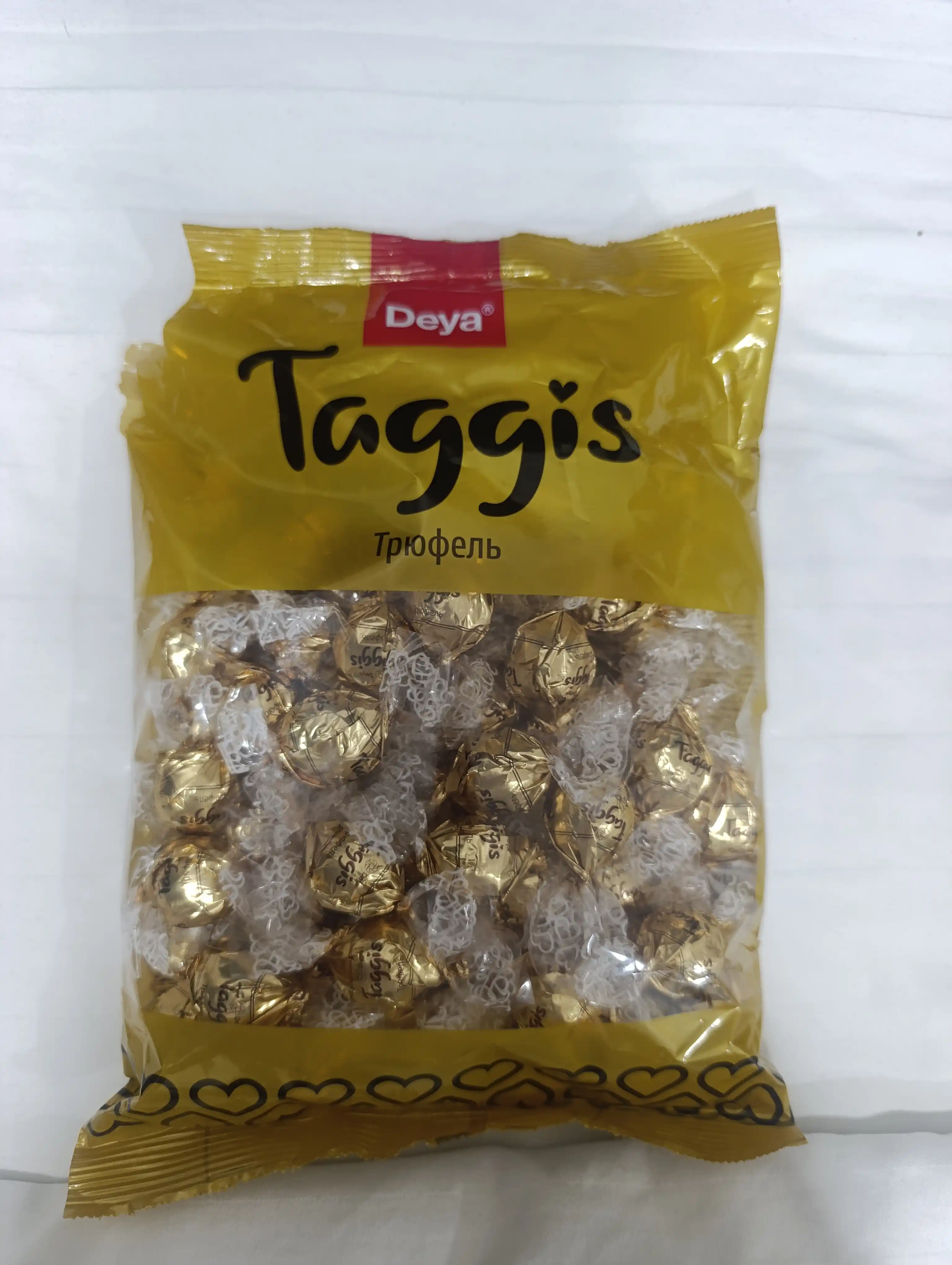 TAGGIS «Tryufel» shokolad bilan qoplangan draje konfetlari, 500 g