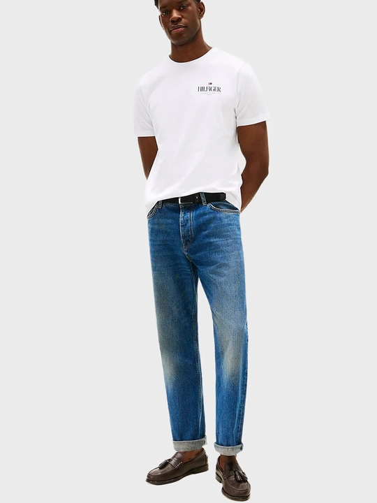 Tommy Hilfiger Futbolka HILFIGER STACK TEE MW0MW39355 - 