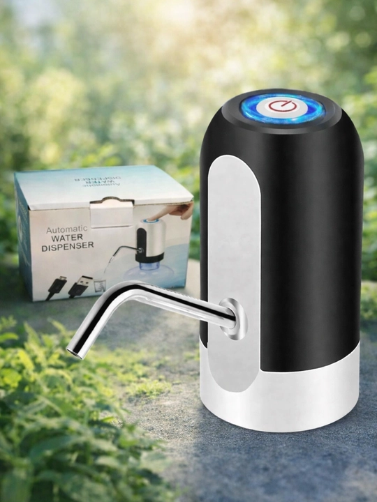 Помпа для воды электрическая, складной насос для бутылей, USB зарядка - 
