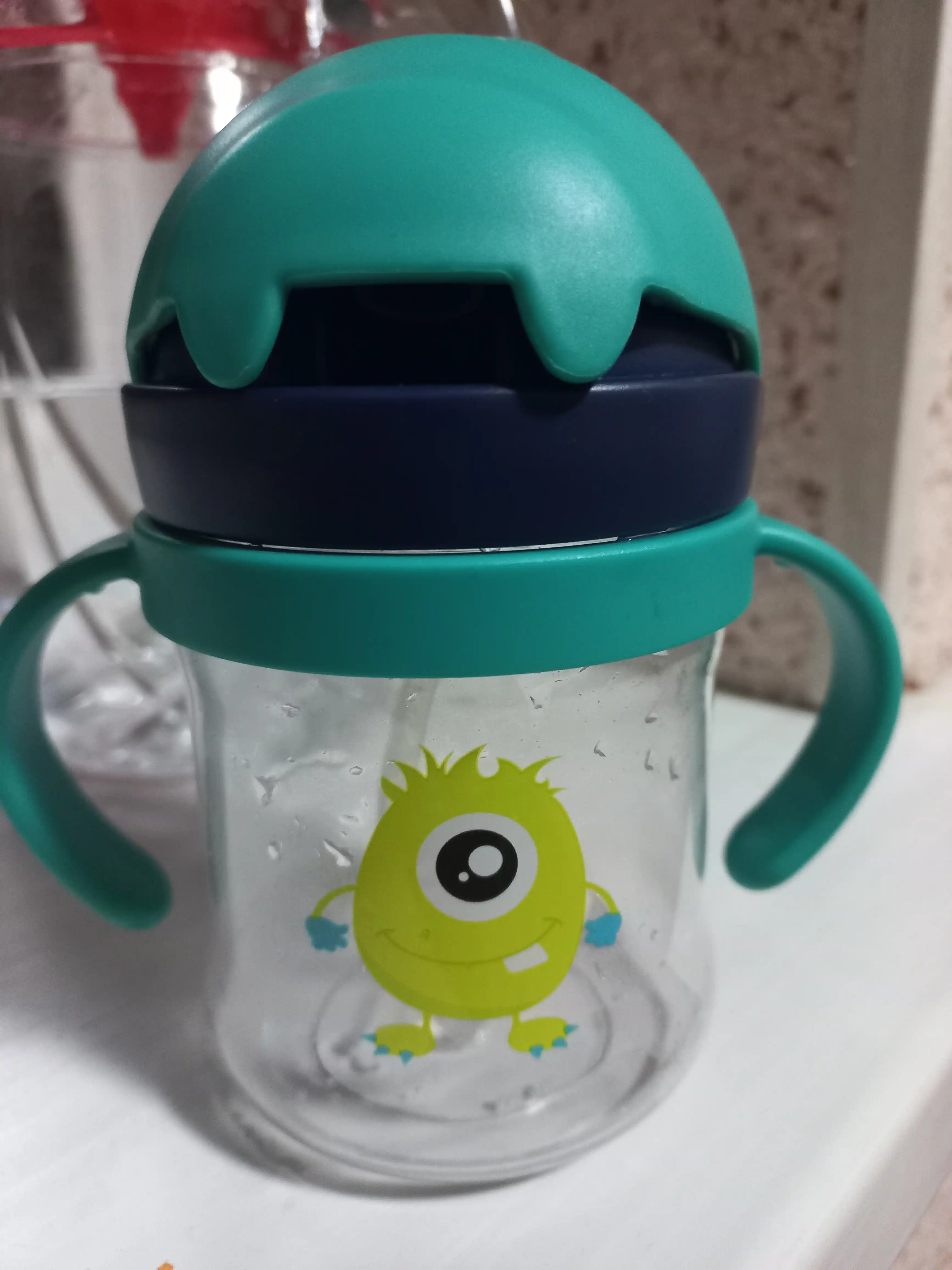 Naychali bolalar suv idishi, ovqatlantirgich, to'kilmaydi, 250 ml
