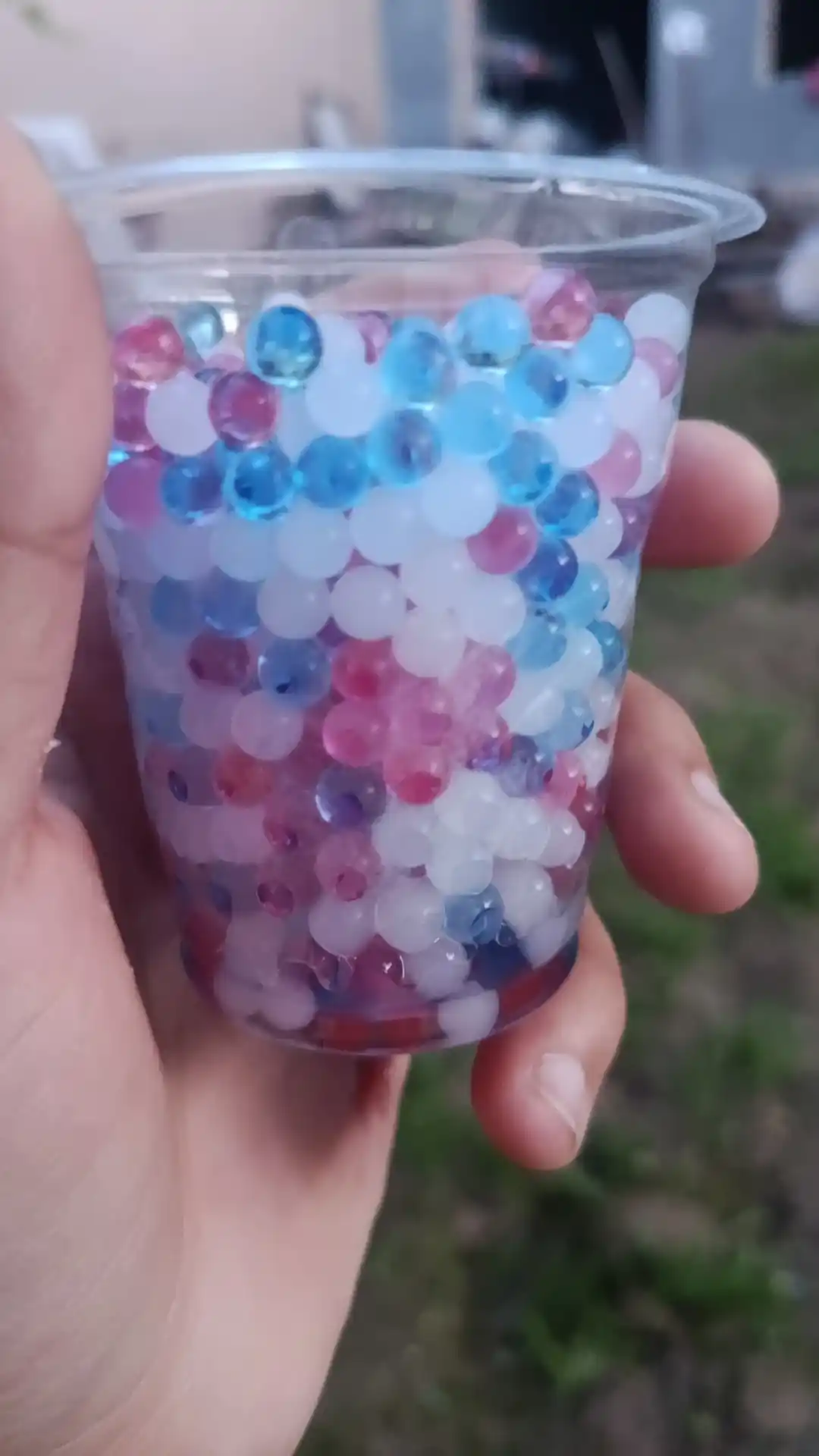 Orbiz o'qlari, gidrogel, 7-8mm, 100gr, 20000+ dona, suvda kattalashadigan