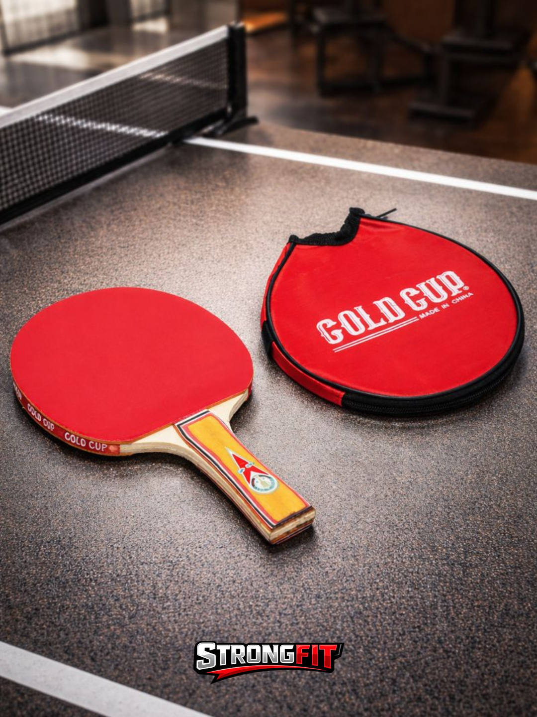 Stol tennis raketkasi GOLD CUP +chexol to‘plam - 