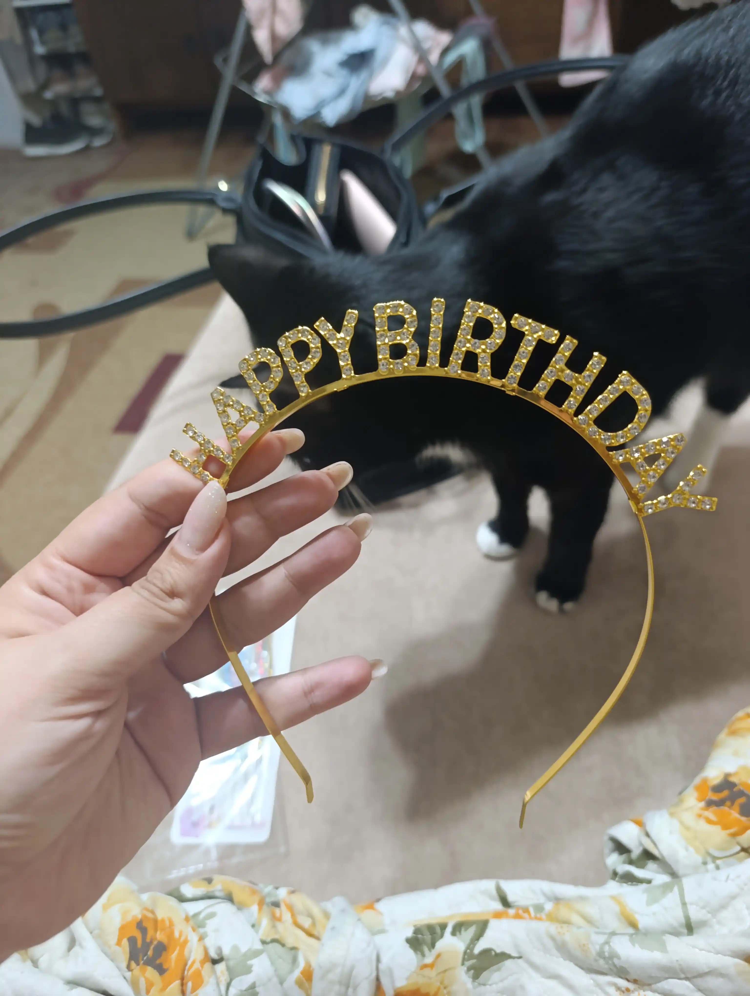 Ободок для день рождения HAPPY BIRTHDAY