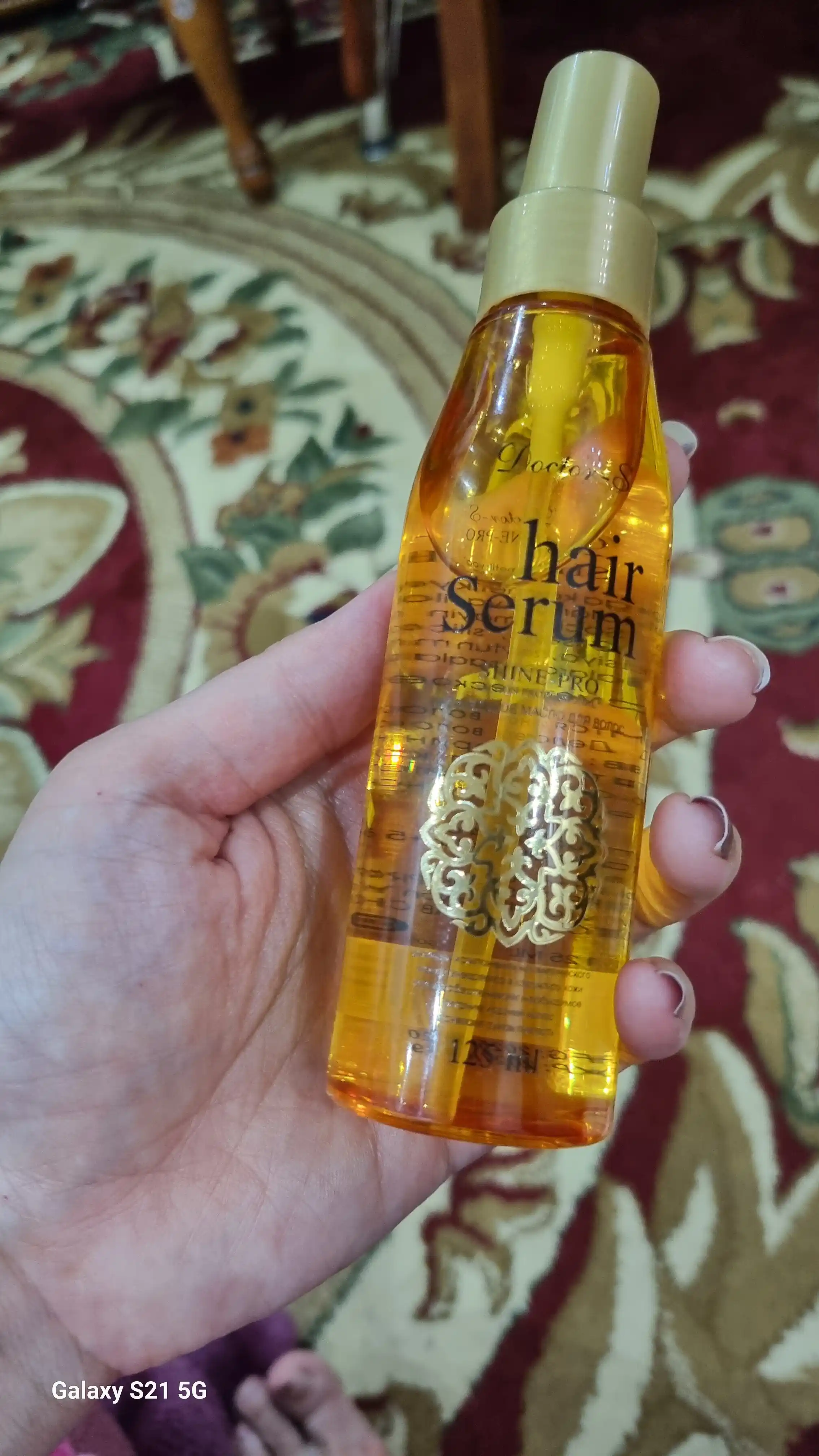 Sochlarga kasmetik oziqlantiruvchi uchun yog Doctor-S sochlarni mayin qiladi 125ml  100ml