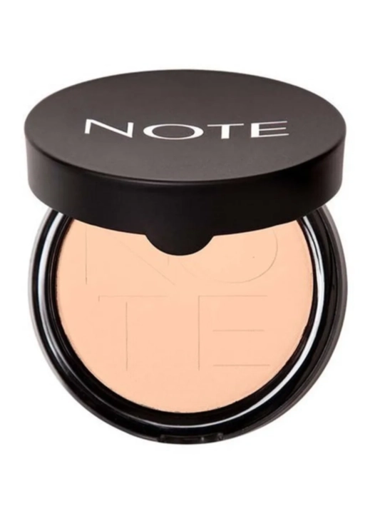 MY NOTE Natural Powder, Компактная пудра с эффектом сияния и увлажнением на основе