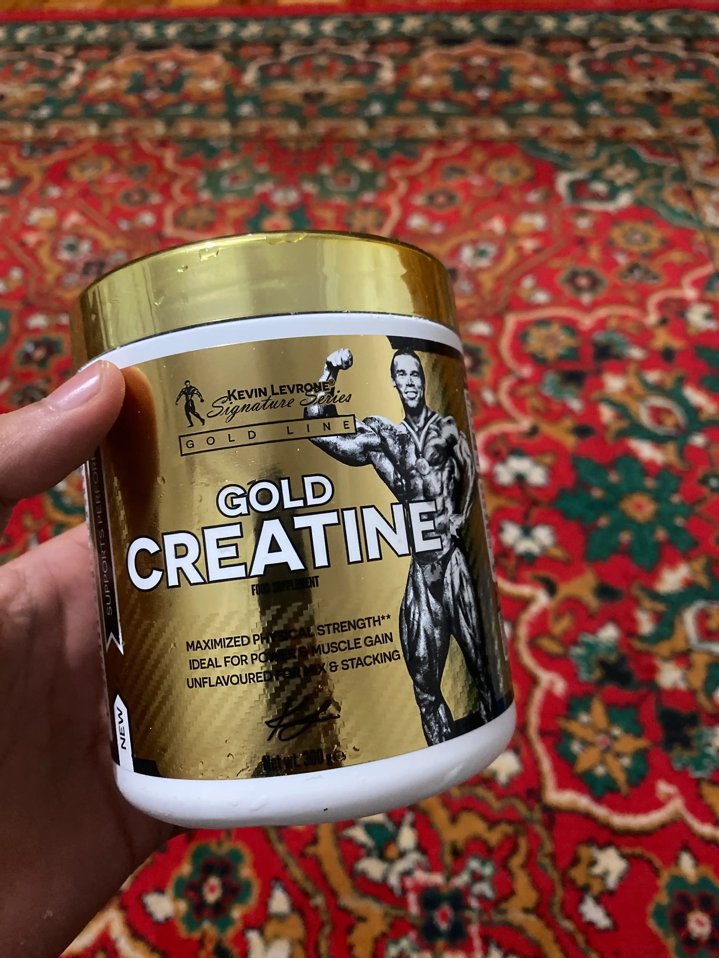 Креатин моногидрат Kevin Levrone Anabolic, GOLD, Silver 300 г, без вкуса, 60 порций
