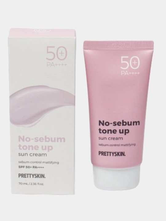 Увлажняющий солнцезащитный крем для лица SPF50+ РА+++ разных типов кожи, 70 мл - 