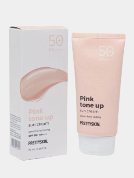 Увлажняющий солнцезащитный крем для лица SPF50+ РА+++ разных типов кожи, 70 мл - 