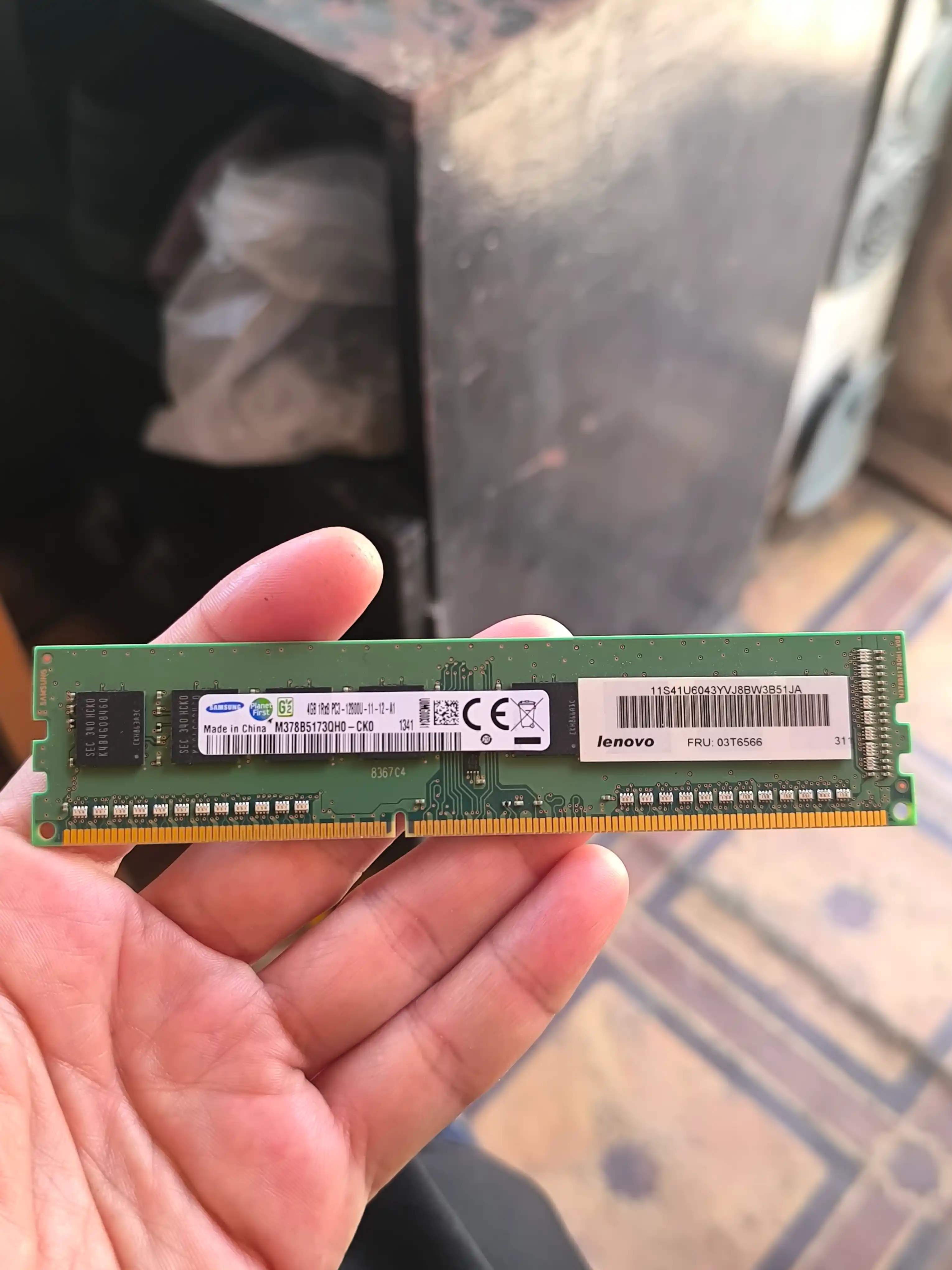 Operativ xotira Kingston 8GB DDR3, 1600 MHz, PC3-12800, kompyuter uchun